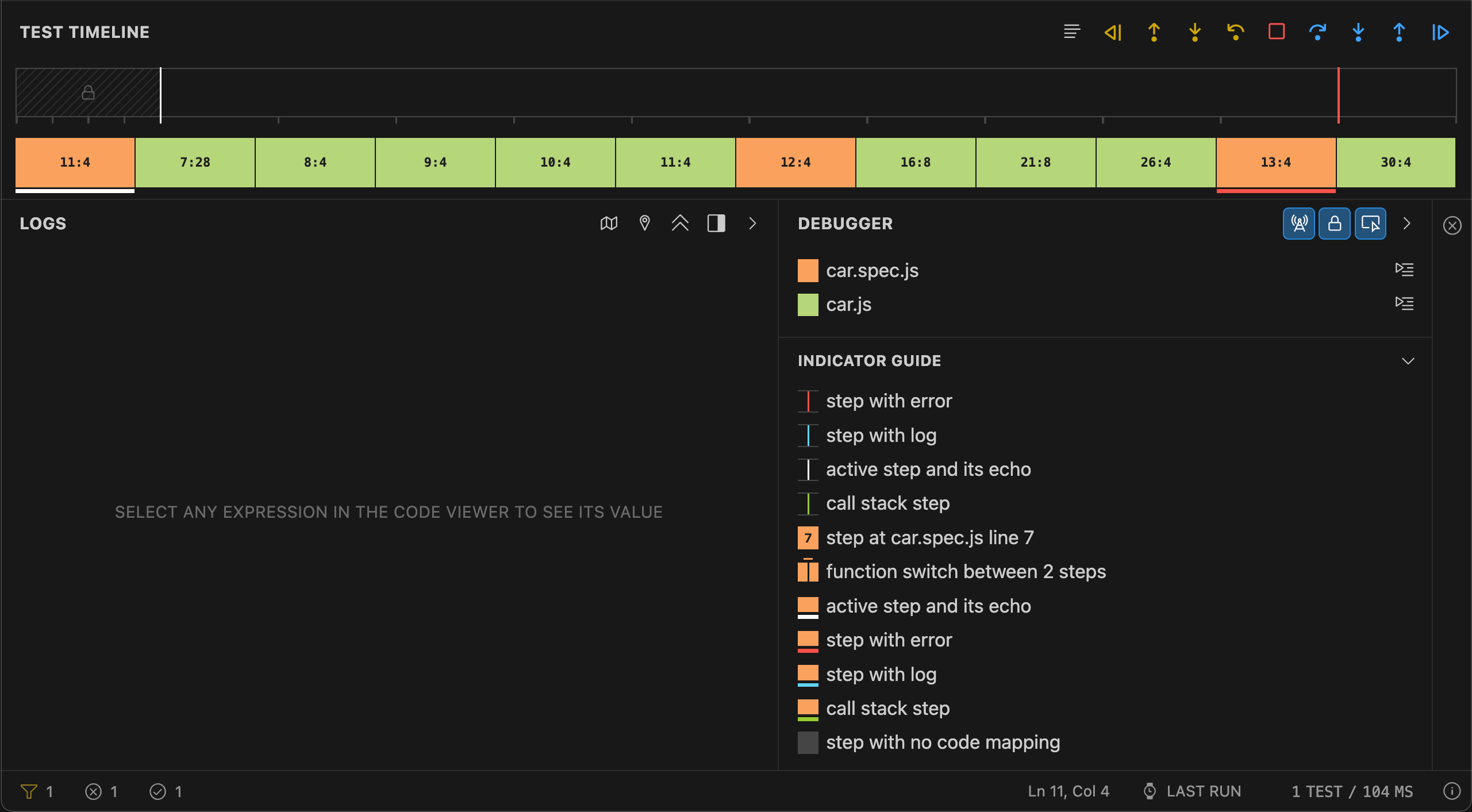 Debugger View