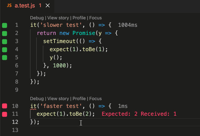 Wallaby.js Tutorials: VS Code tutorial